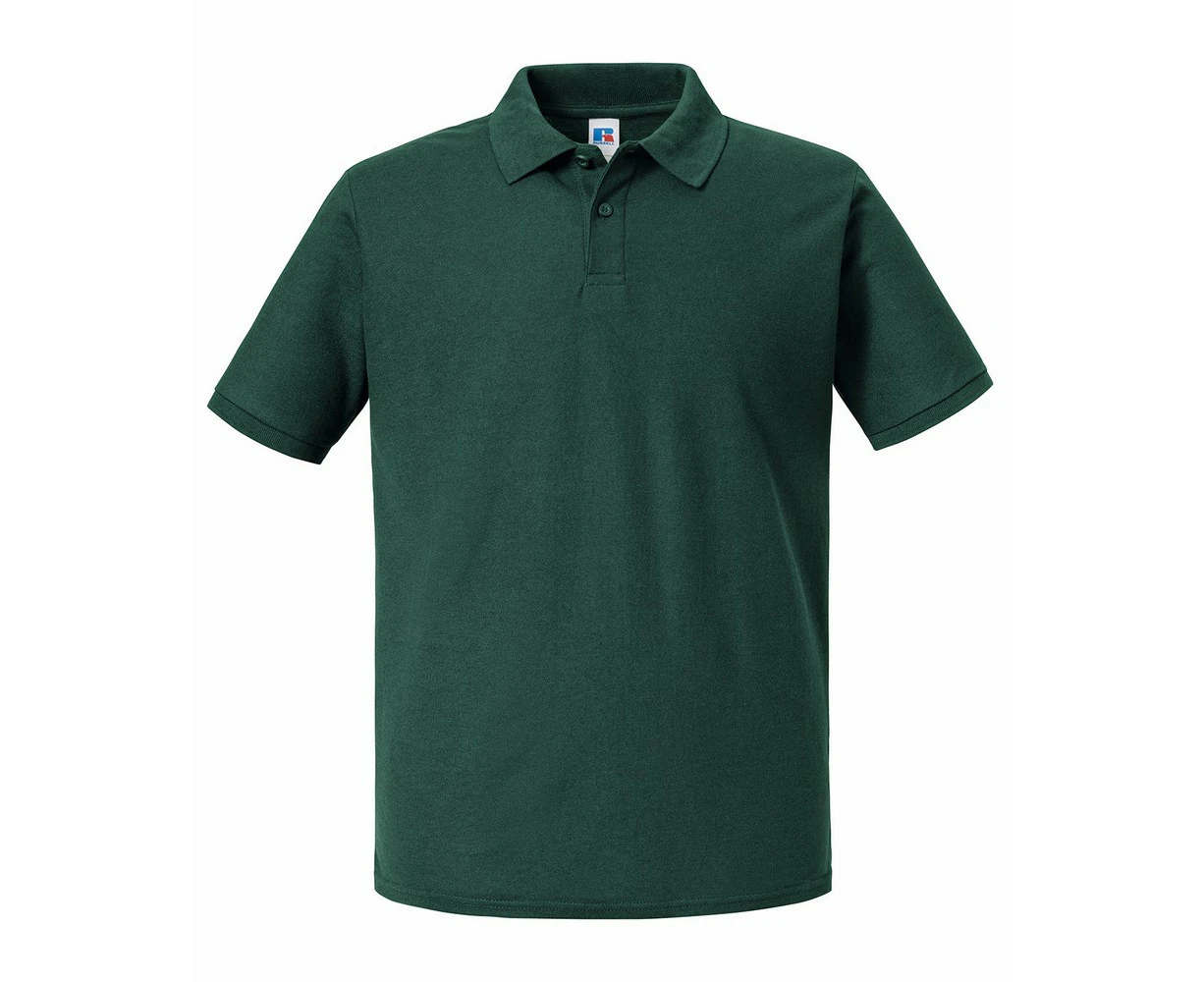 Russell Mens Authentic Eco Polo Shirt (Bottle Green) - RW10282