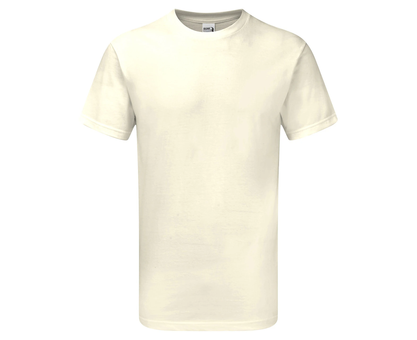 Gildan Hammer Mens T-Shirt (Off White) - RW8119