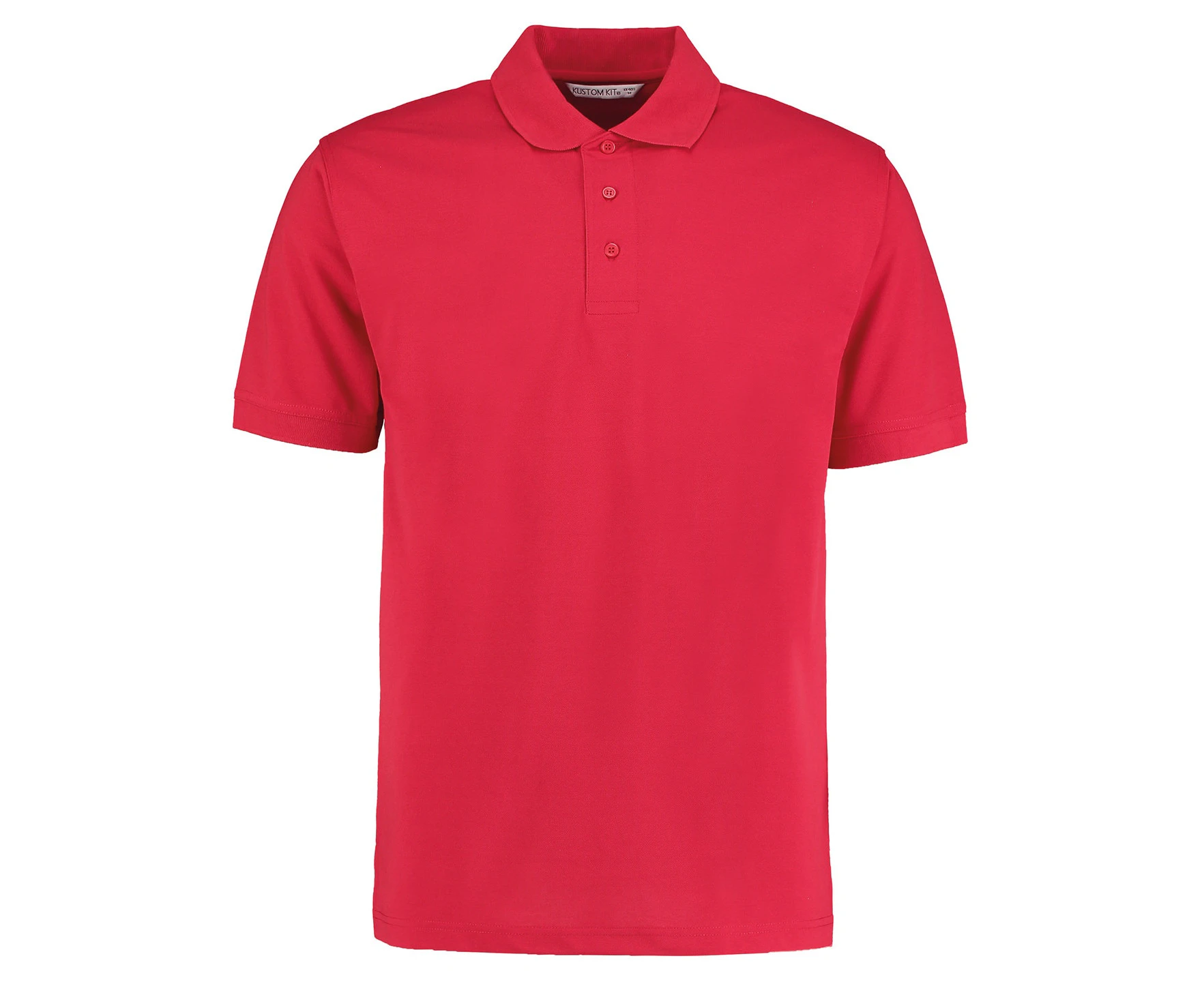 Kustom Kit Mens Klassic Superwash 60°C Classic Polo Shirt (Red) - RW8750