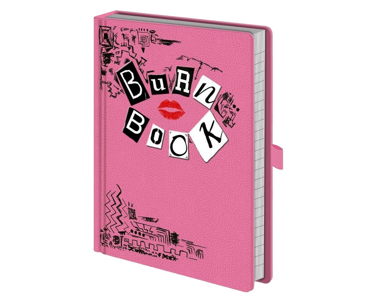 Mean Girls Premium Burn Book Notebook (Pink/Black/White) - PM10683