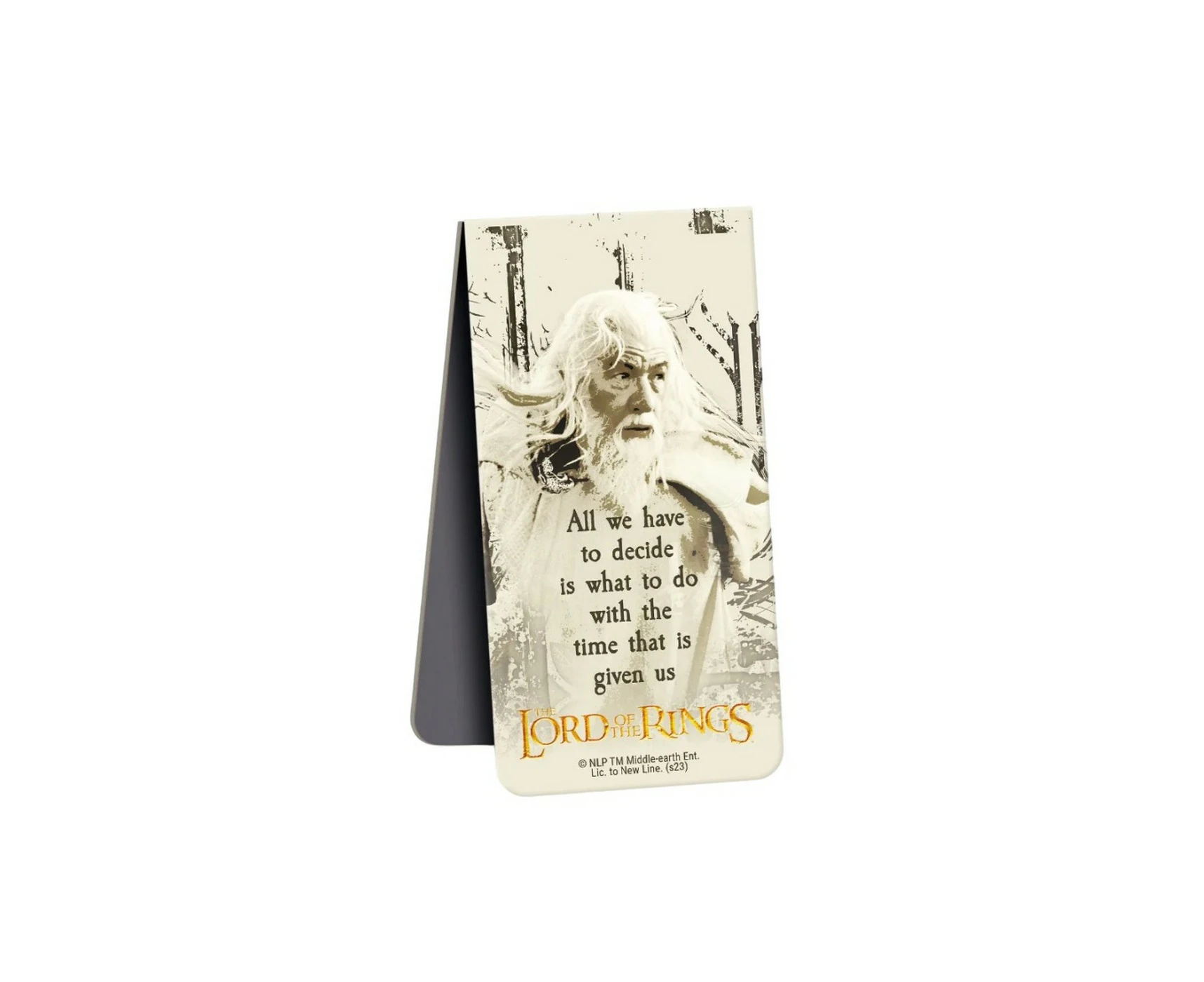 Lord Of The Rings Gandalf Magnetic Bookmark (White/Black) - PM10768