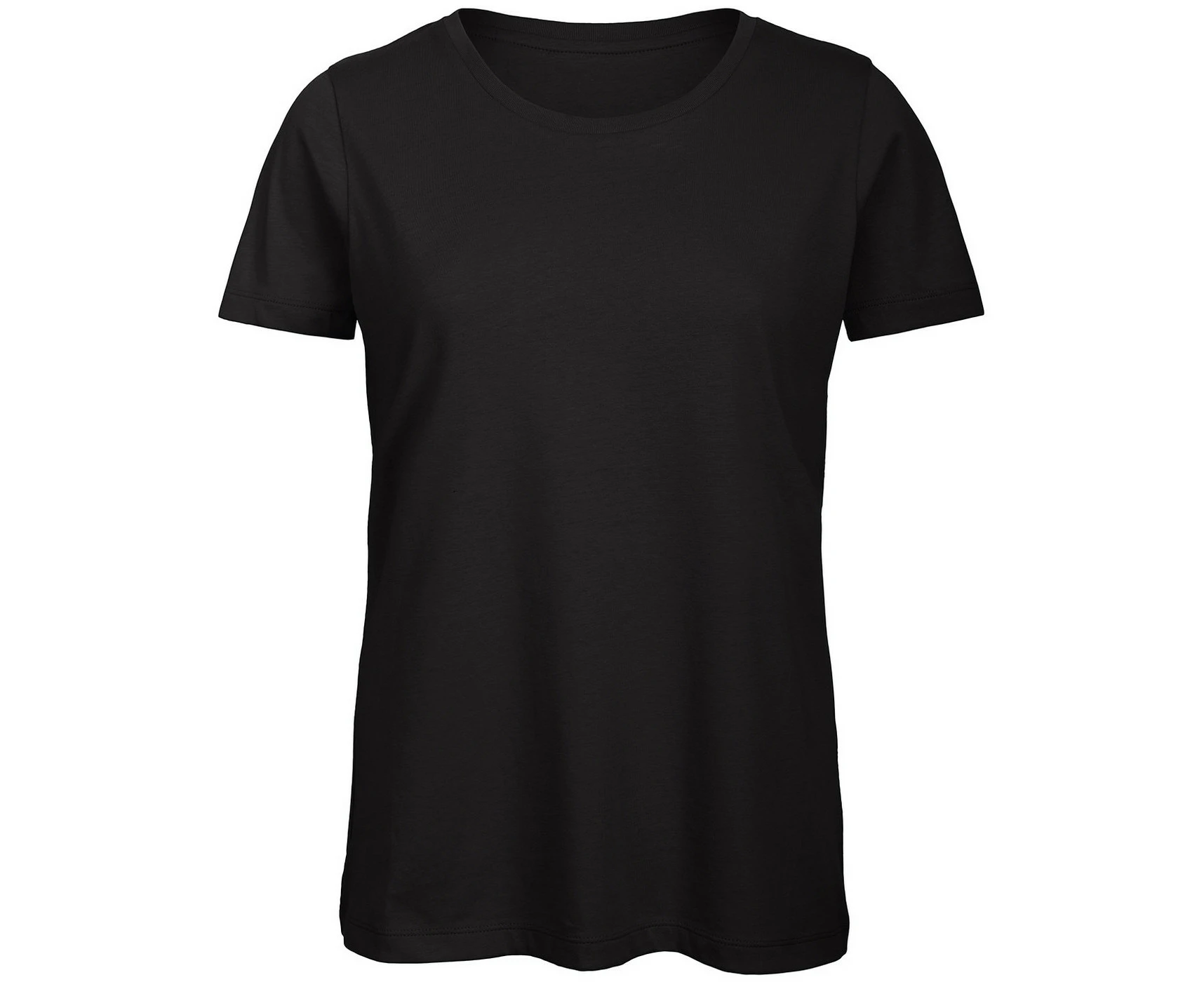 B&C Womens Organic T-Shirt (Black) - RW7767