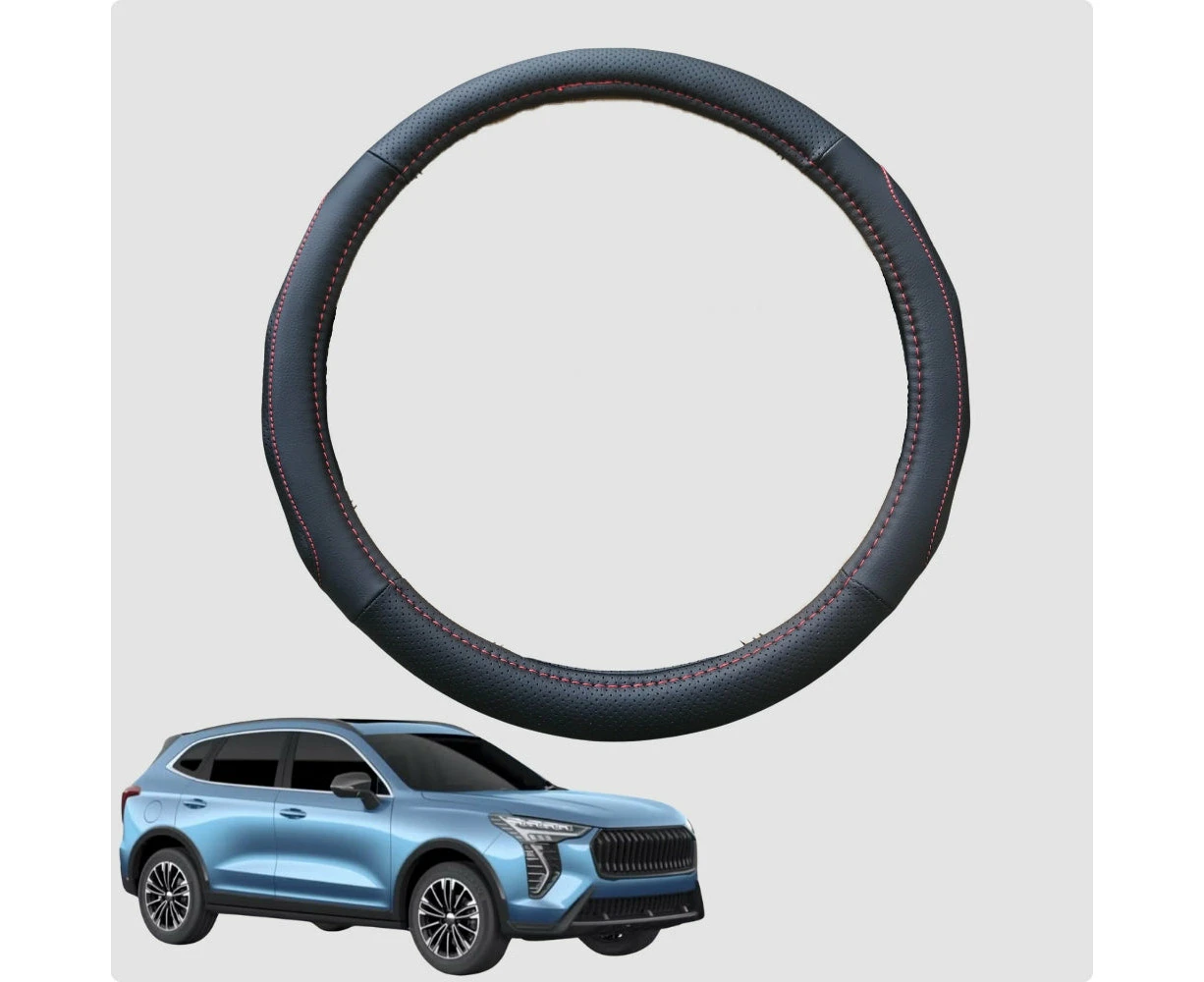 Steering Wheel Cover for GWM Haval Jolion 2020-Current 38CM Leather | Circle