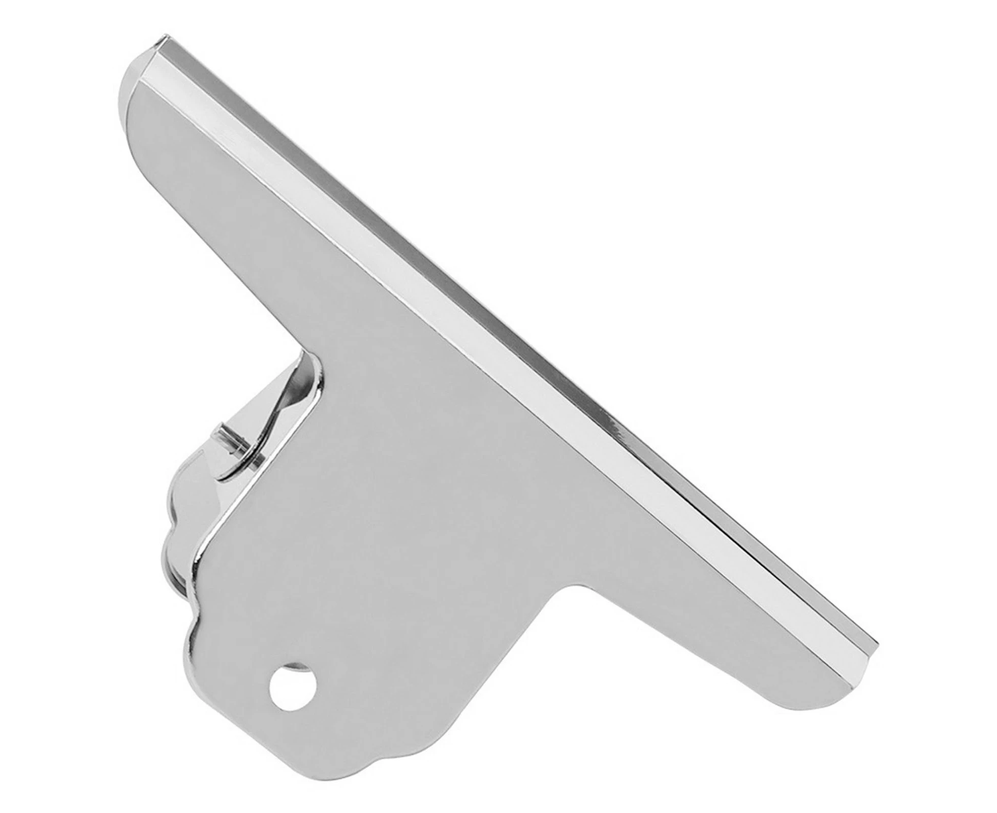 Large Bull Binder Clip 6.3in Wide Stainless Steel Strong Clamping Force Simple Large Hinge Clip for Drawing Office School