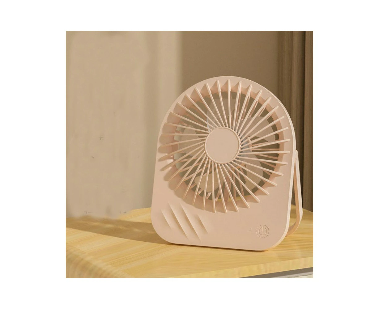 Desk Fan Mini Air Circulation Fan Kitchen Wall Mount Dormitory Home Bedroom Fan-pink