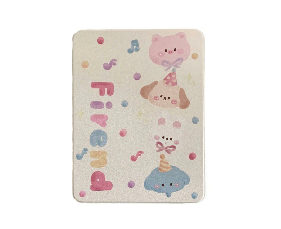 Cute Case Cover Compatible with iPad with Stand-small animals