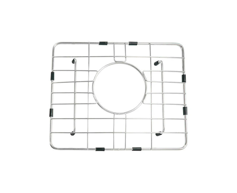 Bottom Grid for Kitchen Sink Packs Rear Drain Sink Protector Grid Metal Sink Rack - for Bottom of Sink-Drain rack