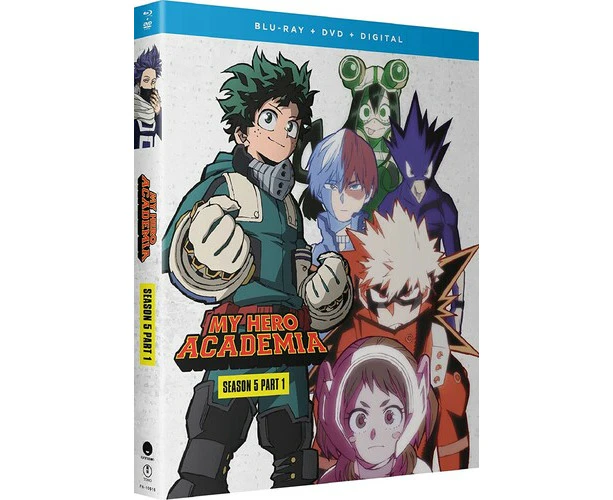 My Hero Academia: Season 5 - Part 1 (MHA)  [Blu-Ray Region A: USA] 2 Pack, Digital Copy, Subtitled USA import