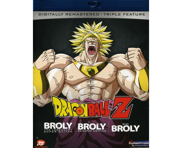 Dragon Ball Z: Broly Triple Feature  [Blu-Ray Region A: USA] Edited USA import