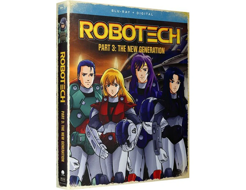 RoboTech: Part 3: The New Generation  [Blu-Ray Region A: USA] Boxed Set, Digital Copy, Subtitled USA import