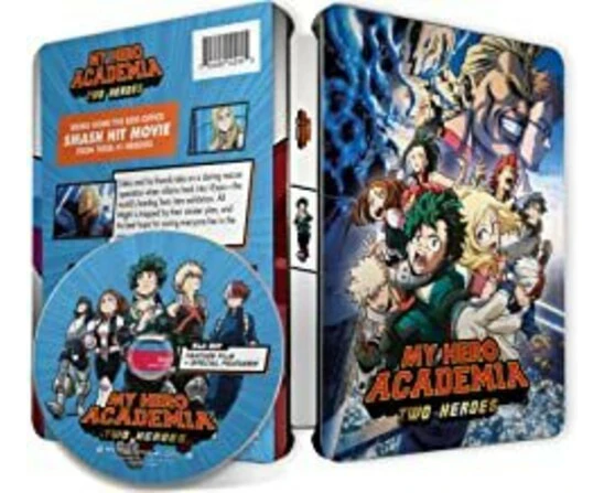 My Hero Academia: Two Heroes (MHA)  [Blu-Ray Region A: USA] Steelbook USA import