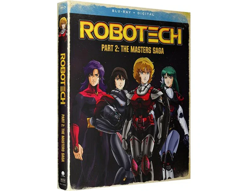 Robotech - Part 2 (The Masters Saga)  [Blu-Ray Region A: USA] Boxed Set, Digital Copy, Subtitled USA import