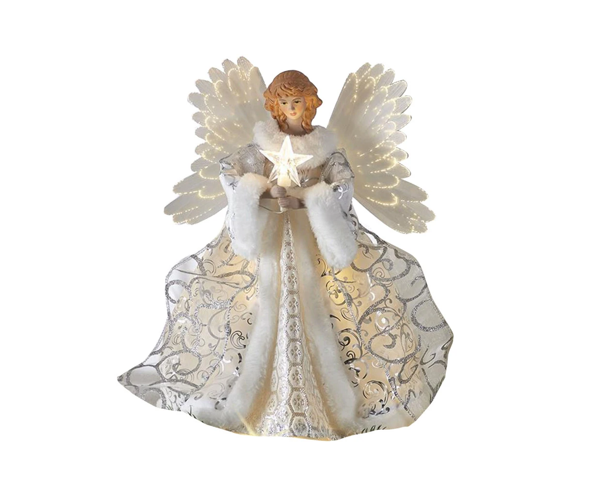 Christmas Angel Tree Top Decorative Lights-Style B