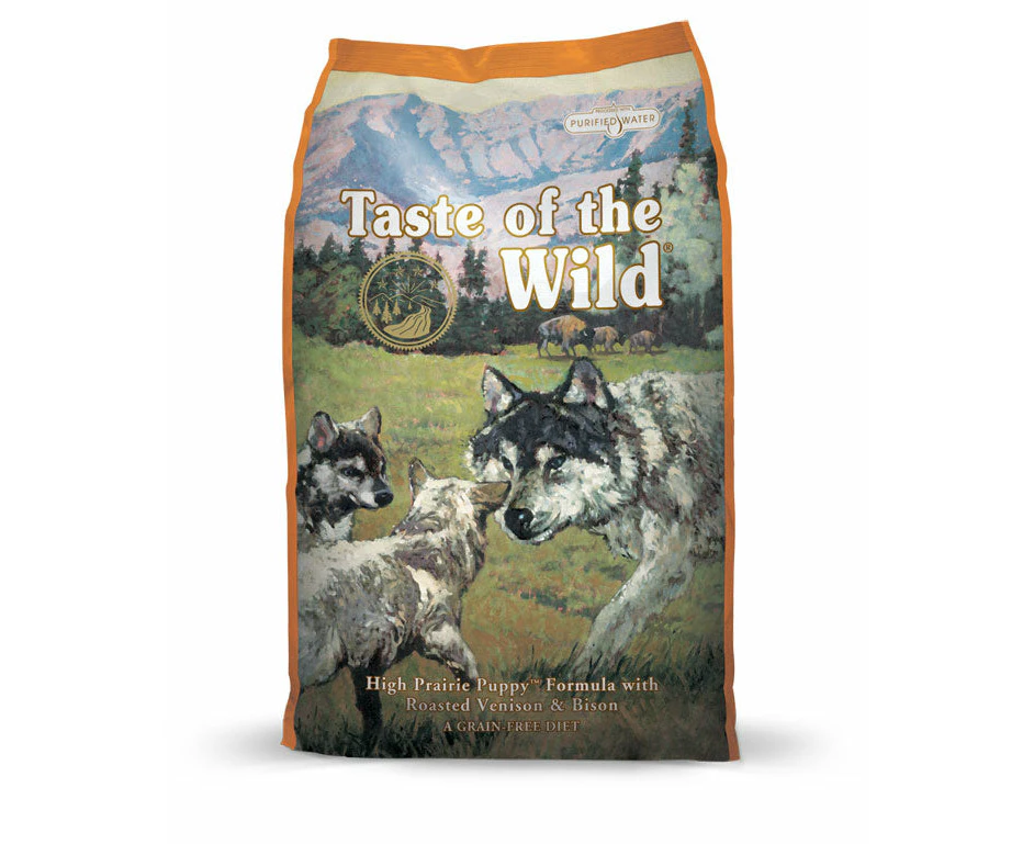 Taste of the Wild High Prairie Puppy Grain-Free Dry Dog Food