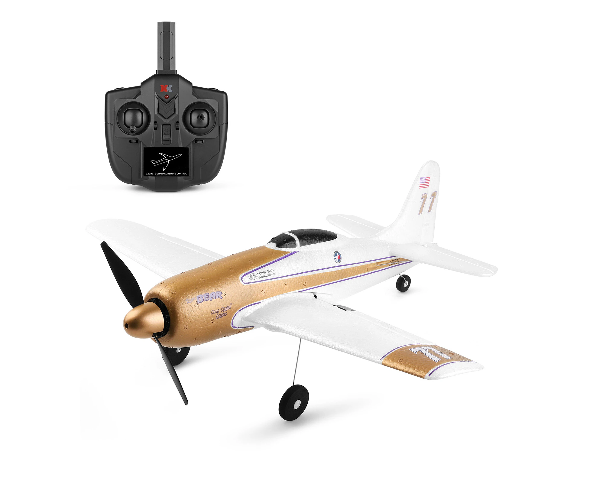 WLtoys A260 RC Airplane 2.4GHz 4CH 6G / 3D Mode RC Plane Flight Toys