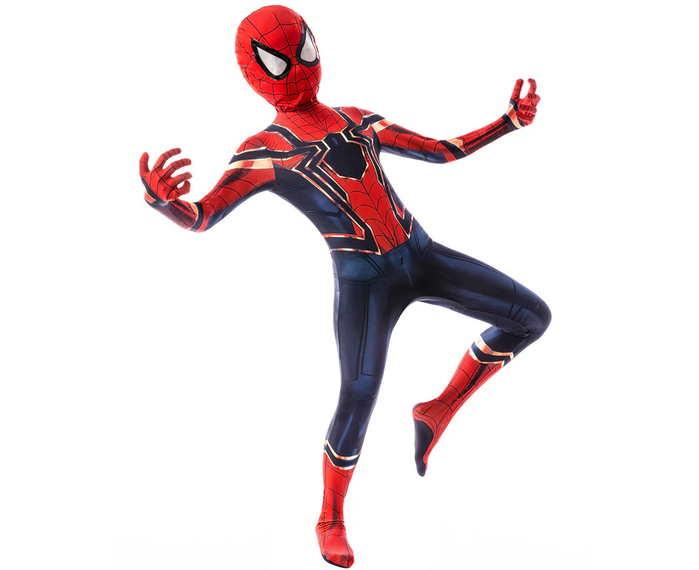 Spiderman Bodysuit, Variety, Cosplay Costume, Fancy Dress Party Cosplay Costume, Teen Halloween Costume