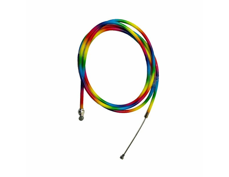 Drs Bmx 1.6mm X 1500mm Old School Brake Cable And Housing (rainbow)