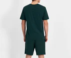 Champion Men's Tonal Script Tee / T-Shirt / Tshirt - Mid Field