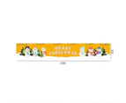 3M Merry Christmas Banner Xmas Outdoor Flag Hanging Decoration-Style 3