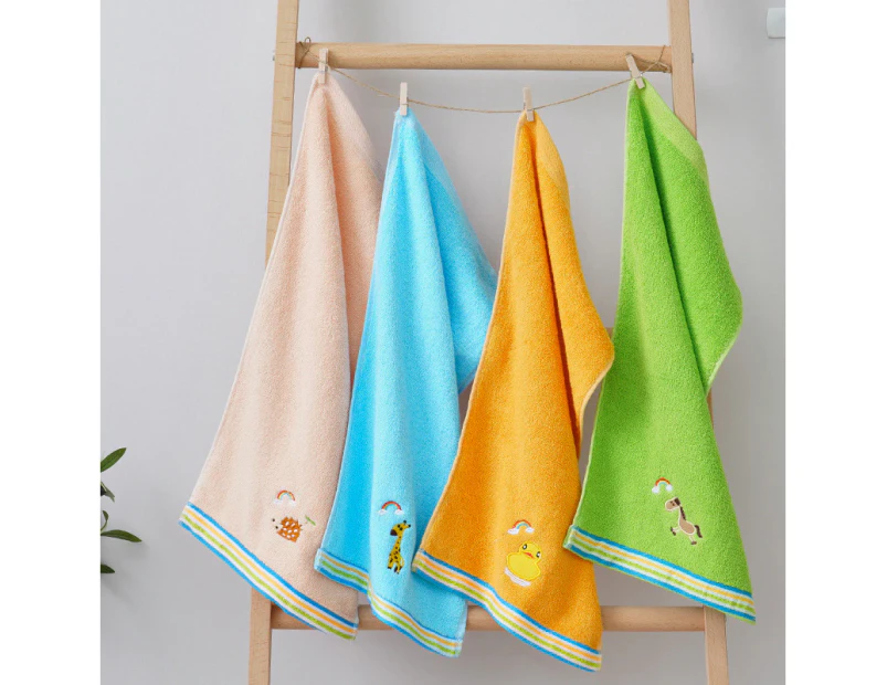 Hanging Towels for kitchen and bathroom | Chenille Towels with loop, funny, cute microfiber Towels, 4 pieces