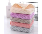 10-Piece Hanging Towels with Loop, Soft Absorbent Kitchen and Bathroom Towels for Drying, 25x25 cm