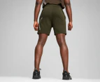 Puma Men's Train All Day Big Cat Training Shorts - Dark Olive