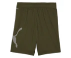 Puma Men's Train All Day Big Cat Training Shorts - Dark Olive