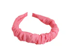 Cotton Headband Spring Candy Color Headband Wild Solid Color Simple Hairpin,Style2