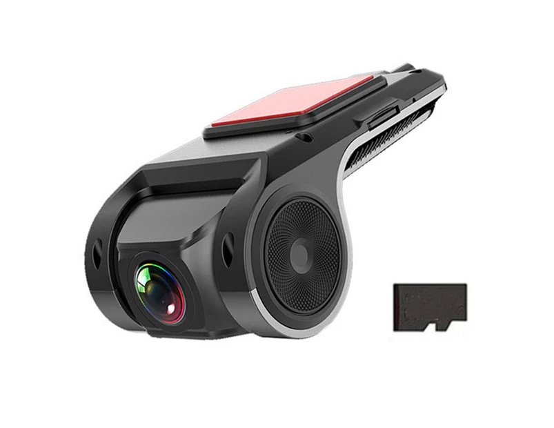 USB Car DVR Camera Video Recorder, Loop Recording ADAS Drive Assistance Video Recorder, Night Vision Full HD Dash Camera Car Driving Recorder