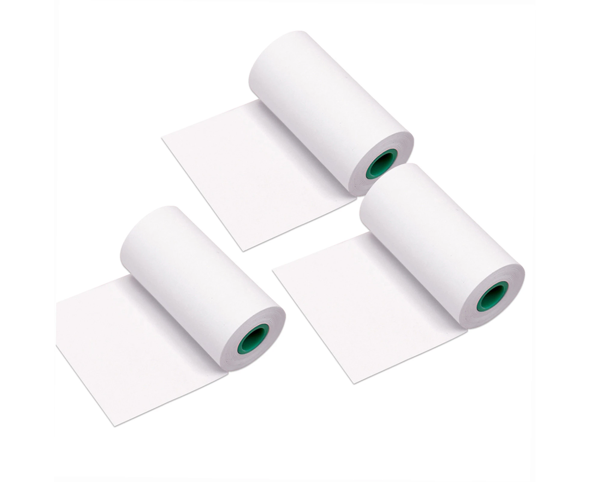 PeriPage Long-Lasting 2-Year Preservation Note Thermal Paper Roll 56*30mm / 2.2*1.2in BPA-Free Black Font No Adhesive Labels for PeriPage A6/A8/P6 Pap