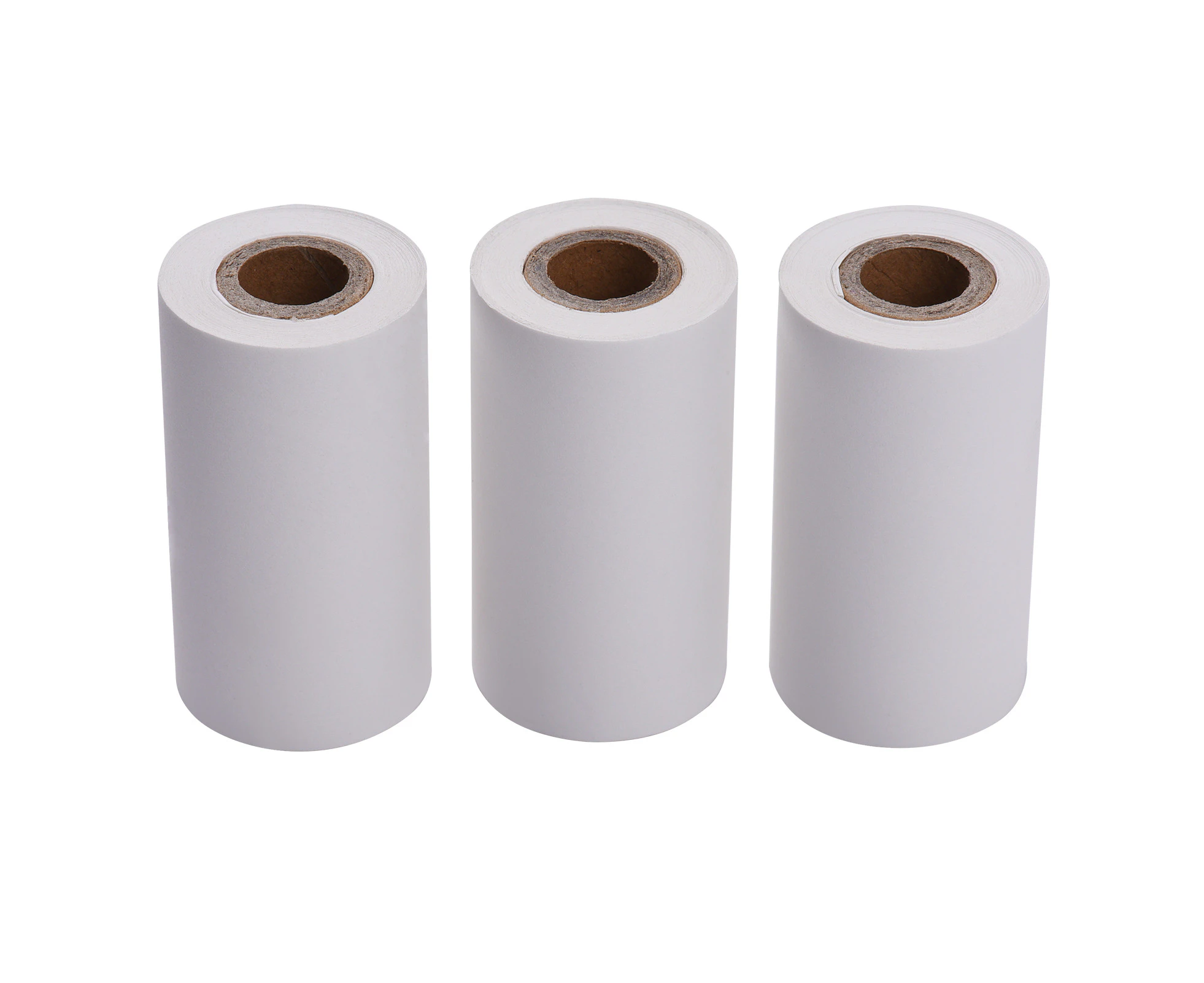 PAPERANG 3 Rolls 57x30mm Self-Adhesive Thermal Paper Roll White Sticky Paper BPA-Free Long-Lasting 5-years for PAPERANG P1(S)/P2(S) Pocket Thermal Pri