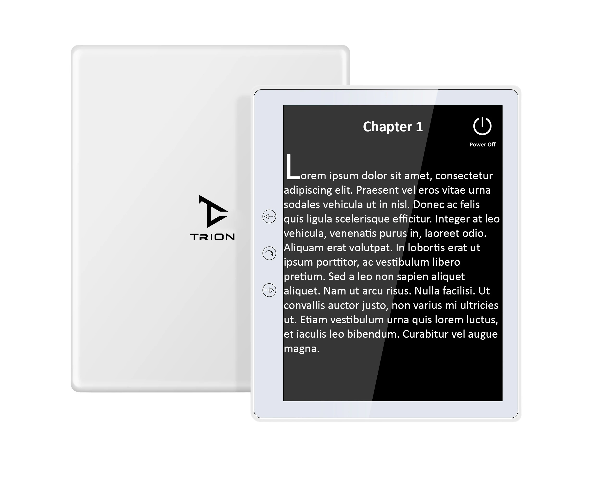 Trion Nex Ebook Reader 6 E Ink Touchscreen, Quad Core, 32gb Storage, Android 8.1 White