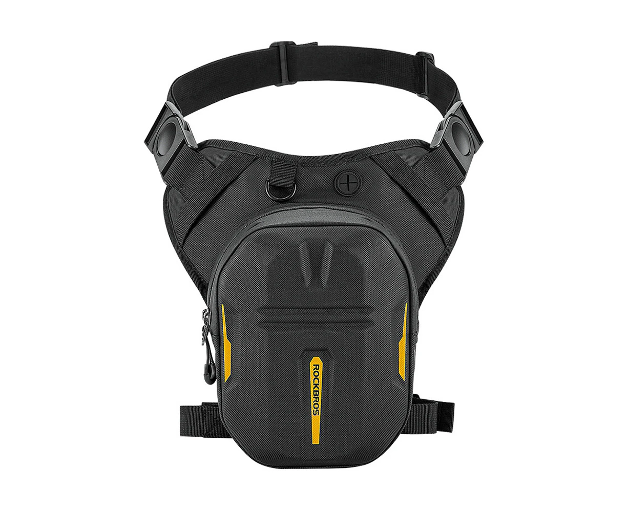 ROCKBROS Motorcycle Bag Breathable Motorcycle Riding Leg Bag Waist Bag Motorcycle Oil Box Bag Chest Bag Bicycle Bag Outdoor Riding Bag