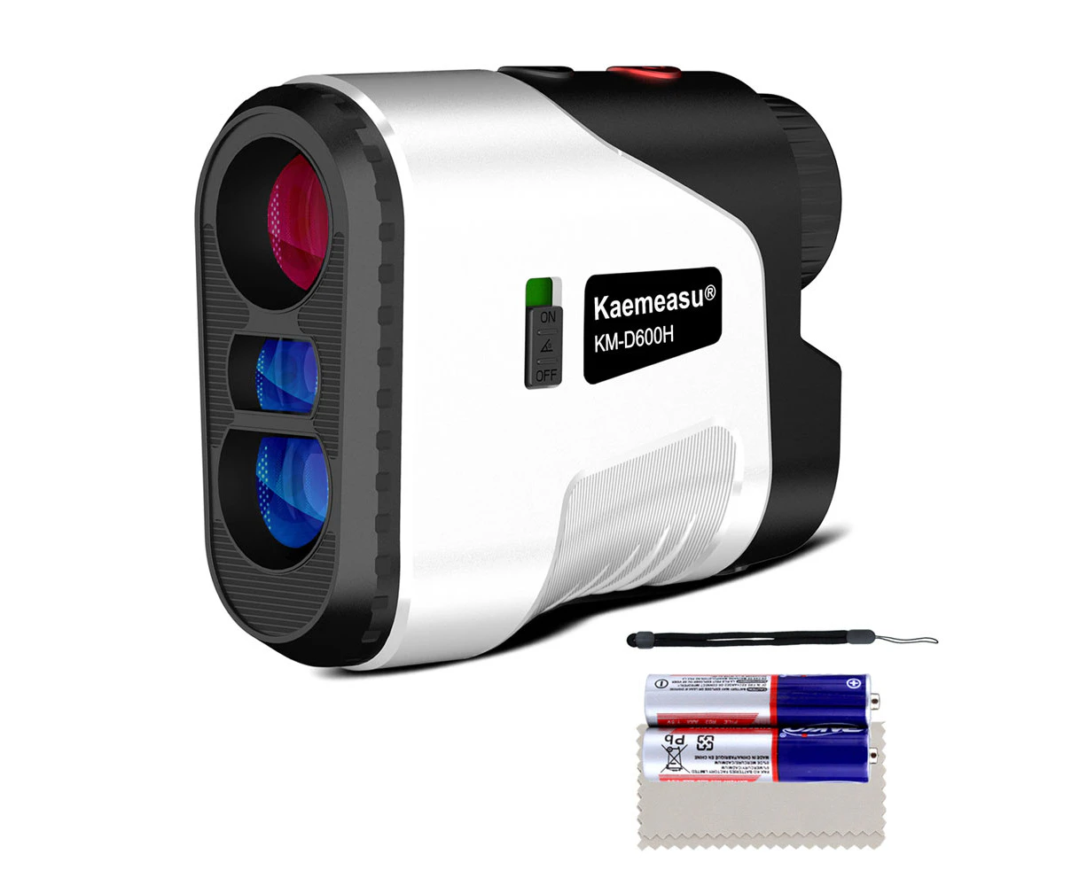 Multifunction Laser Rangefinder Meter Outdoor Golfs Telescopes Digital Monocular Range-Finder Angle Speed Height Measuring Tool with LCD Display