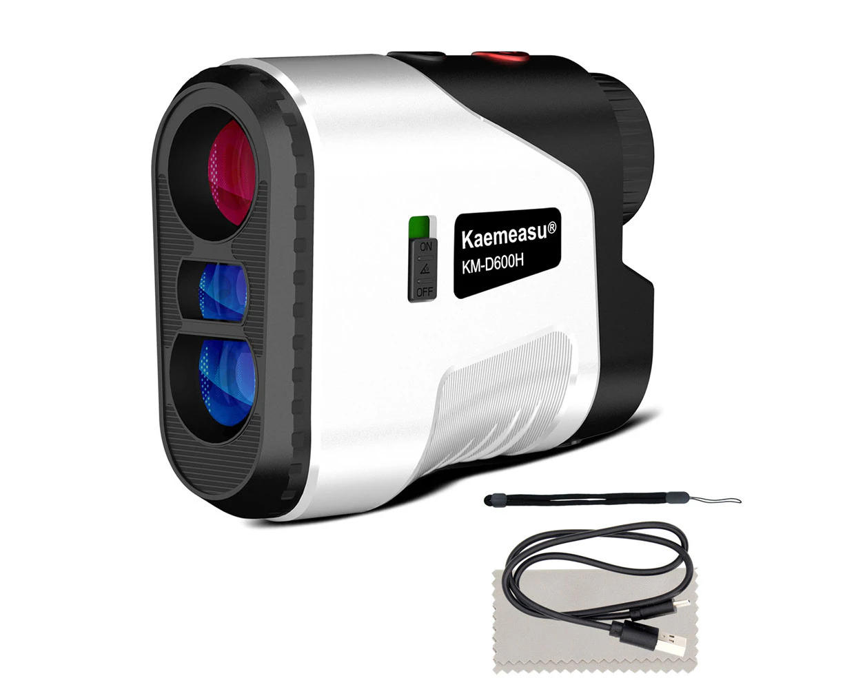 Multifunction Laser Rangefinder Meter Outdoor Golfs Telescopes Digital Monocular Range-Finder Angle Speed Height Measuring Tool with LCD Display