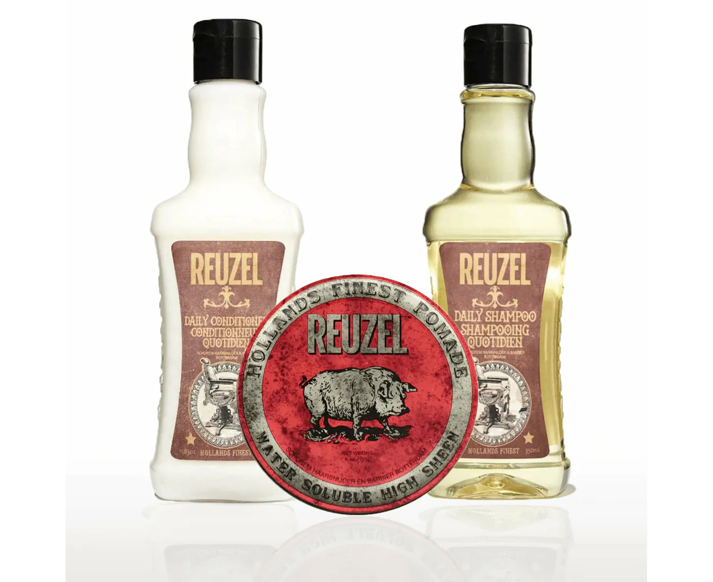 Reuzel Red Pomade Hair Bundle