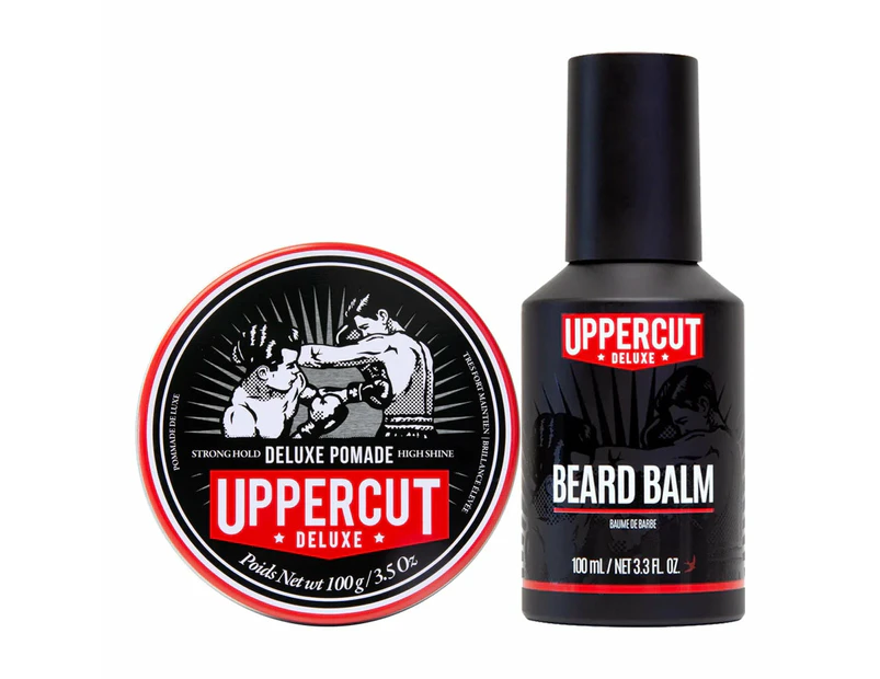 Uppercut Beard Balm Bundle - Deluxe Pomade