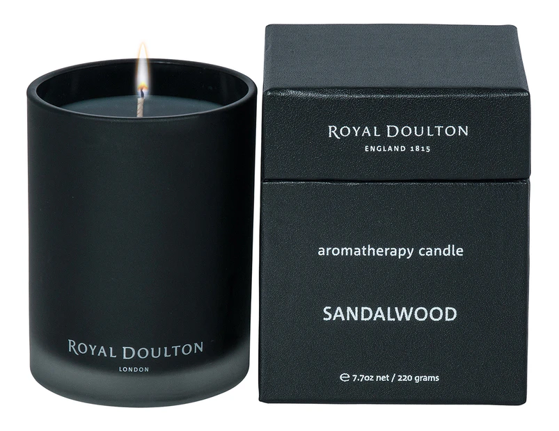 Royal Doulton Sandalwood Aromatherapy Candle 220g