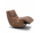 Daydream Indoor Leather Recliner Armchair Sofa - Fabric Lounges - Whiskey