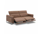 Fremantle Indoor 3 seater Leather Recliner Sofa Lounge - Living Room -