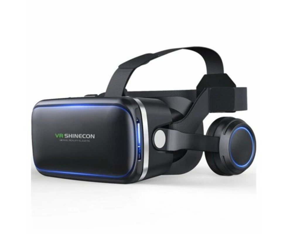 Smartphone VR Headsets 3D Vr Headset Virtual Reality Glasses Black