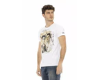 Short Sleeve T-shirt with Front Print M Men