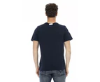 Front Print T-Shirt with Logo on Back XL Men