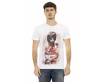 Short Sleeve T-shirt with Front Print 2XL Men