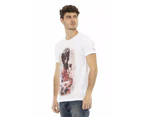 Short Sleeve T-shirt with Front Print 2XL Men