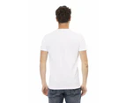 Short Sleeve T-shirt with Front Print 2XL Men