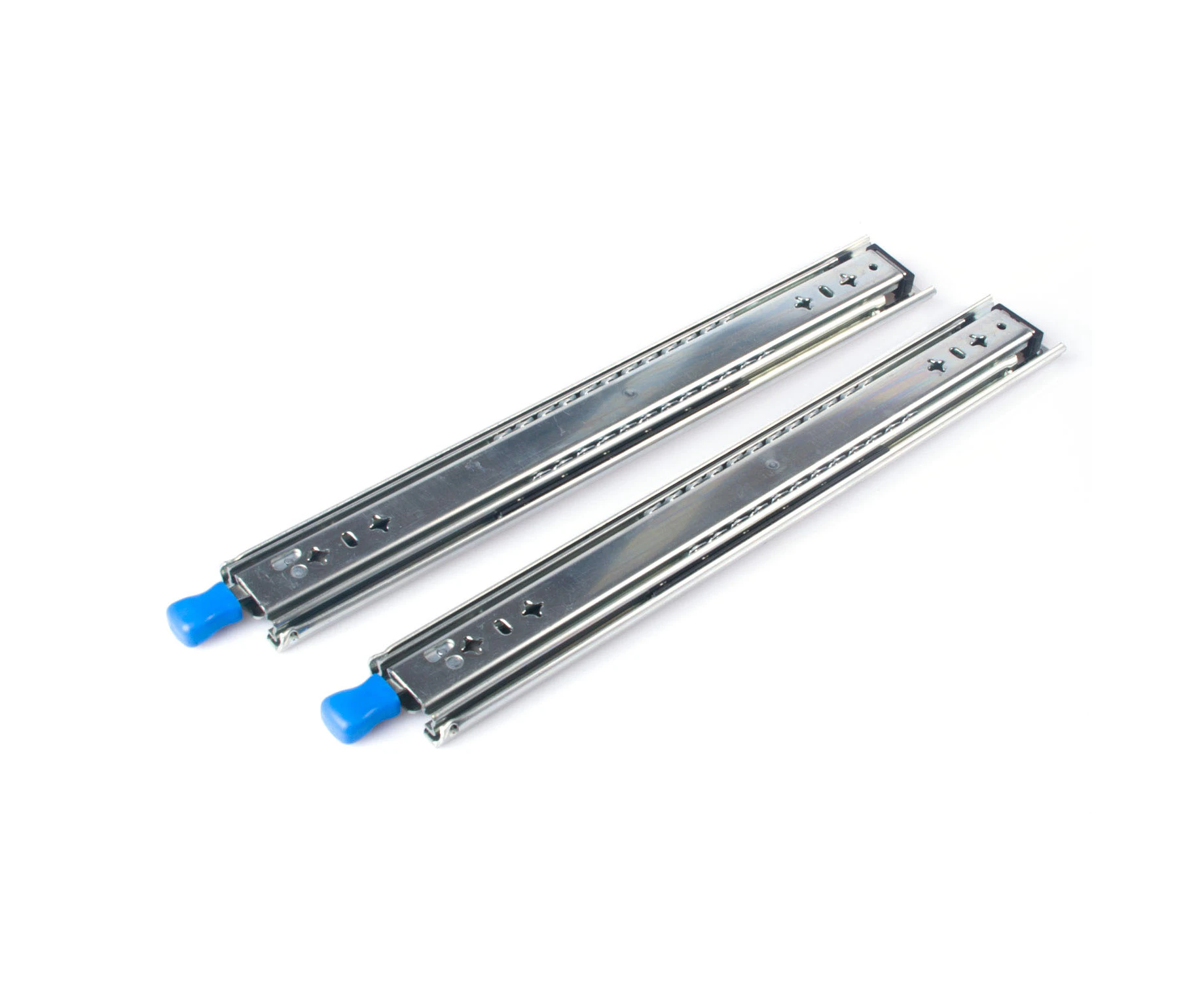 16in Pair 150KG Heavy Duty Drawer Slides Rails Runners Locking Ball Bearing