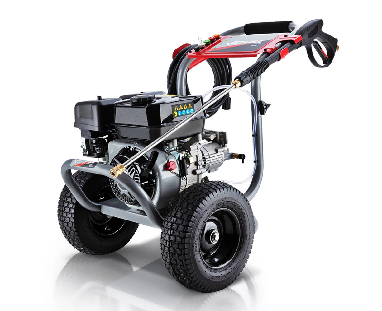 Jet-Usa 7Hp 4800Psi Petrol High Pressure Washer 4-Stroke Engine Gun Water Cleaner Gurney 9M Hose