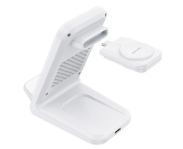 CHOETECH T608-F 15W 4-in-1 Wireless Charger Stand for iWatch and Samsung Watch