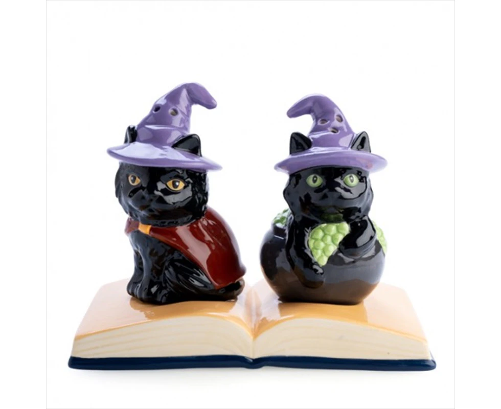 Black Cat Salt Pepper Set